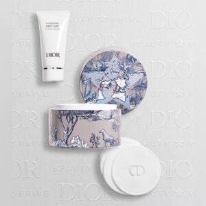 Dior Beauty SEALED Around the World Box Cotton Pads La Mousse Off/On + Gift Box